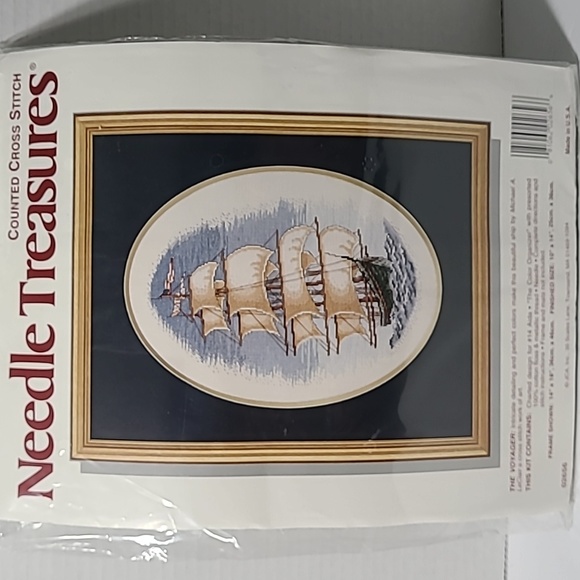 Needle Treasures Counted Cross Stitch The Voyager by Michael A. LeeClair - Picture 1 of 5